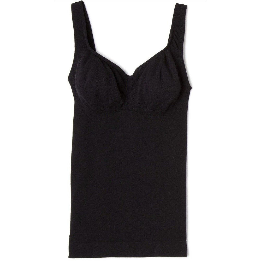 Body Wrap Shapewear Camisole Longue Long Tank In Black Sz Large New